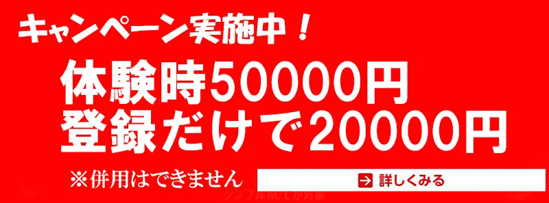 体験キャンペーン